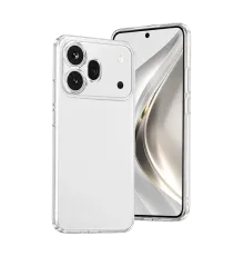 Huawei Honor 600 Pro Lüx Şeffaf Silikon - Şeffaf