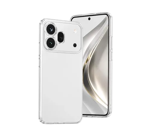Huawei Honor 600 Pro Lüx Şeffaf Silikon - Şeffaf