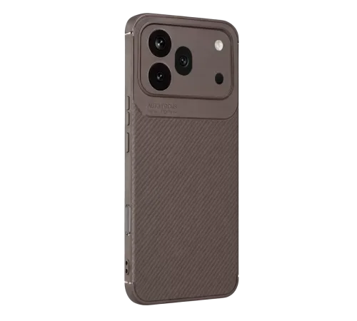 Huawei Honor 600 Pro Auto Focus Karbon Kapak - Gri