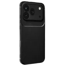 Huawei Honor 600 Pro Auto Focus Karbon Kapak - Siyah
