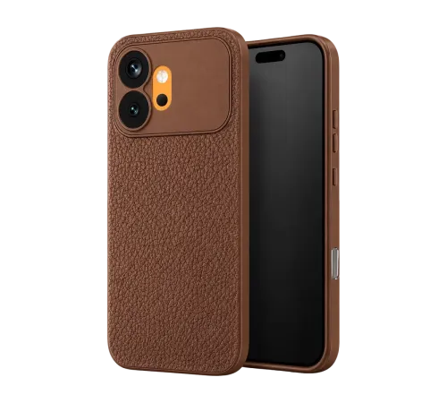 Huawei Honor 600 Thermax Silikon Kılıf - Kahverengi