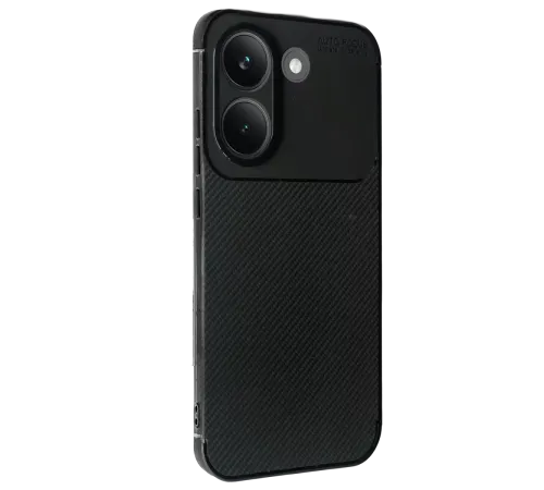 Poco X8 Pro Auto Focus Karbon Kapak - Siyah