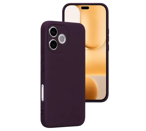 Huawei Honor 600 Lite First Silikon - Mürdüm