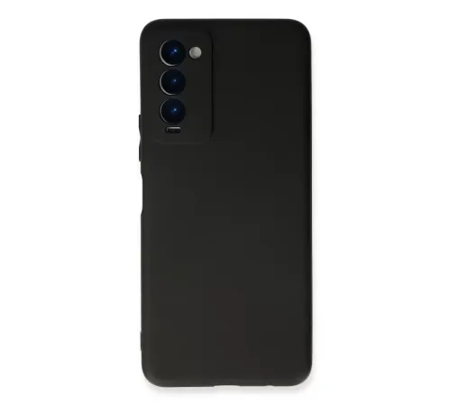 Tecno Camon 18 Kılıf First Silikon - Siyah