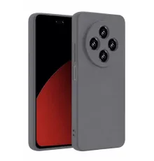 Redmi 14C Kılıf First Silikon - Gri