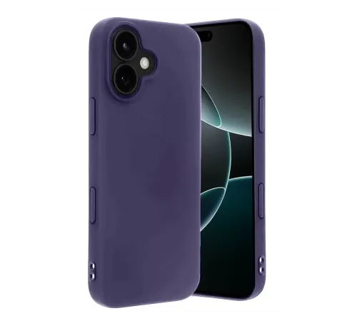 Apple iPhone 17 First Silikon - Mürdüm