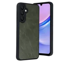Samsung Galaxy A37 5G Aras Deri Kapak - Yeşil