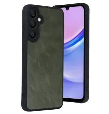 Samsung Galaxy A37 5G Aras Deri Kapak - Yeşil