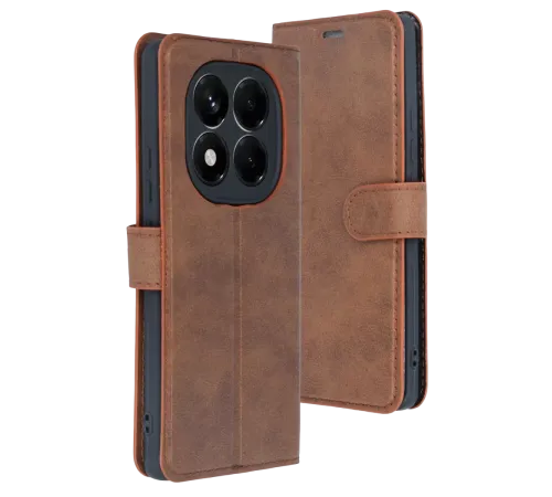 Redmi Note 15 Pro 4G Trend S Plus Kapaklı Kılıf - Taba