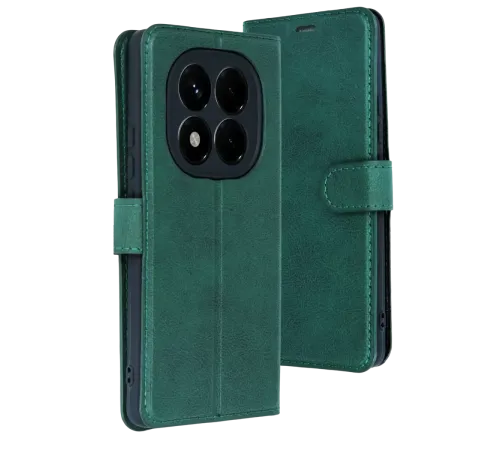 Redmi Note 15 Pro 4G Trend S Plus Kapaklı Kılıf - Yeşil