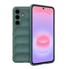 Samsung Galaxy A57 5G Optimum Silikon - Koyu Yeşil