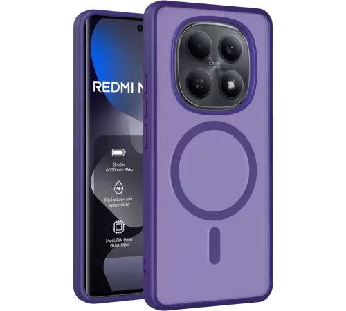 Redmi Note 15 Pro 4G Jota Magsafe Kapak - Derin Mor