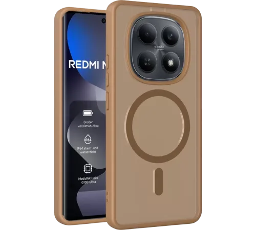 Redmi Note 15 Pro 4G Jota Magsafe Kapak - Çöl Titanyum