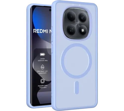 Redmi Note 15 4G Jota Magsafe Kapak - Açık Mavi