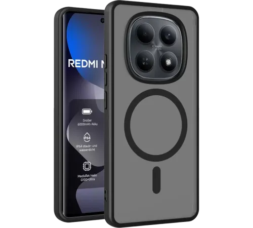 Redmi Note 15 4G Jota Magsafe Kapak - Siyah