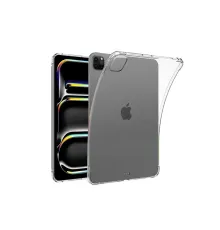 Apple iPad Pro 11 (2024) Kılıf Anti Shock Tablet Silikon - Şeffaf