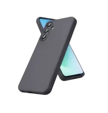 Samsung Galaxy S26 Nano içi Kadife Silikon - Gri