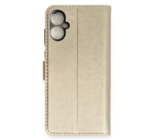Tecno Spark 9 Pro Trend S Plus Kapaklı Kılıf - Gold