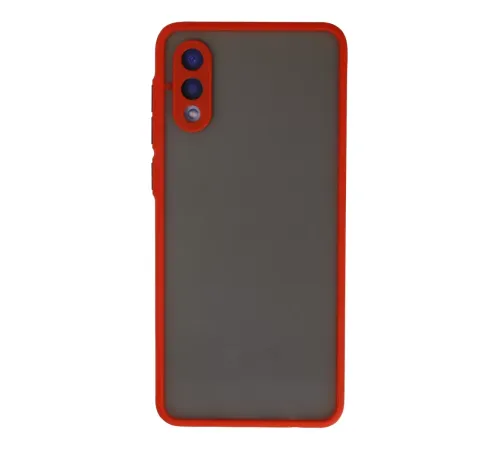 Samsung Galaxy A02 Kılıf Montreal Silikon Kapak - Kırmızı