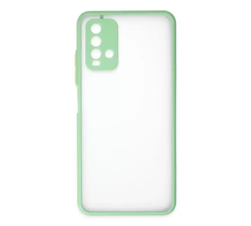 Redmi 9T Kılıf Montreal Silikon Kapak - Turkuaz
