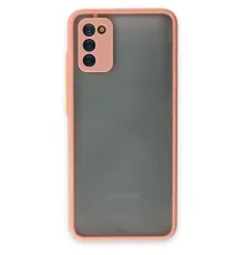 Samsung Galaxy A02S Kılıf Montreal Silikon Kapak - Pembe