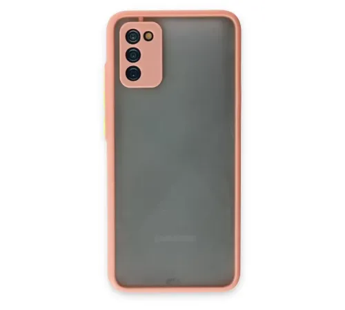 Samsung Galaxy A02S Kılıf Montreal Silikon Kapak - Pembe