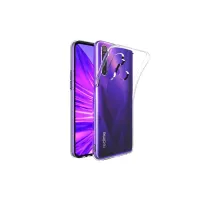 Realme 5i Kılıf Lüx Şeffaf Silikon
