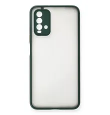 Redmi 9T Kılıf Montreal Silikon Kapak - Yeşil