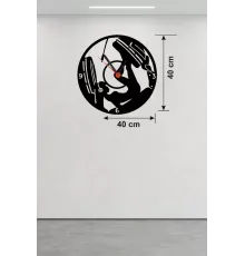 Fitness ve Spor Temalı Ahşap Duvar Saati - 40x40 cm Leg Press Tasarım
