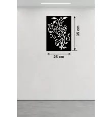 Tavus Kuşu ve Doğa Temalı Ahşap Duvar Tablosu - 25x35 cm Lazer Kesim Pano