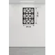 Geometrik Soyut Tasarım Ahşap Duvar Tablosu - 25x35 cm Lazer Kesim Modern Pano