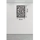 Modern Bağlantı Temalı Ahşap Duvar Tablosu - 25x35 cm Lazer Kesim Soyut Pano