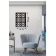 Selçuklu Yıldızı Temalı Ahşap Duvar Tablosu - 25x35 cm Lazer Kesim Dekoratif Pano