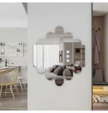 40x40 cm Kırılmaz Pleksi Dekoratif Duvar Aynası - Modern Tasarım 1. Sınıf Akrilik Ayna