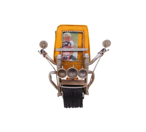 Dekoratif Metal Çerçeve Motosiklet Temalı Hediyelik