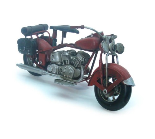Dekoratif Metal Motosiklet Vintage Biblo Dekoratif Hediyelik