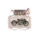 Dekoratif Metal Kapı Yazısı Motosiklet Dekorlu Vintage Hediyelik