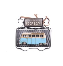 Dekoratif Metal Kapı Yazısı Minibüs Dekorlu