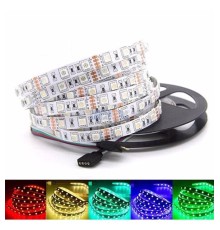 3 Çipli RGB İç Mekan Şerit Led 5 Metre Dekoratif Aydınlatma