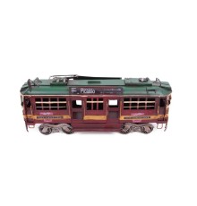 Dekoratif Metal Piccaso Treni Vintage Biblo Hediyelik