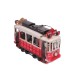 Dekoratif Metal Taksim Tramvay Vintage Biblo Hediyelik