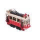 Dekoratif Metal Taksim Tramvay Orta Boy Vintage Biblo Hediyelik