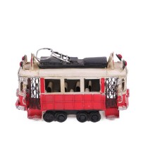 Dekoratif Metal Taksim Tramvay Orta Boy Vintage Biblo Hediyelik