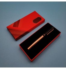 Bakır Roller Kalem Kutulu Dekoratif Hediyelik