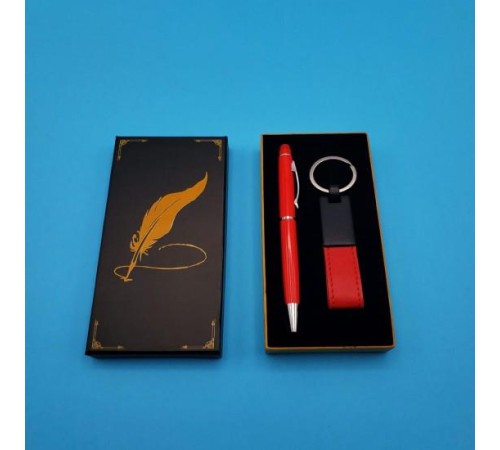 Deri Anahtarlık Touchpen Kalem