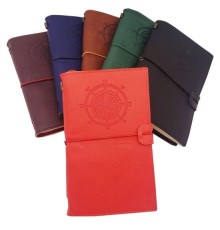 Deri Pusula Defter Hediyelik