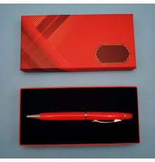 Kırmızı Tükenmez Kalem Touchpen Dekoratif Hediyelik