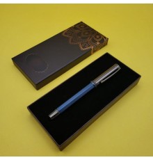 Lacivert Roller Metal Kalem Dekoratif Hediyelik