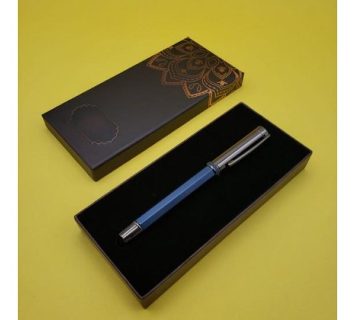 Lacivert Roller Metal Kalem Dekoratif Hediyelik