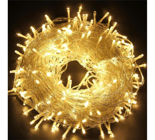 5m 30 Led Gün ışığı 2 Kademeli Şeffaf Kablo